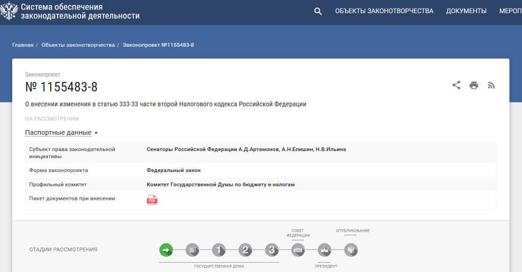 До 10 тыс. рублей может быть увеличена госпошлина за установку и эксплуатацию рекламной конструкции