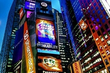 «Карта «Развитие DOOH в России & мировой опыт»