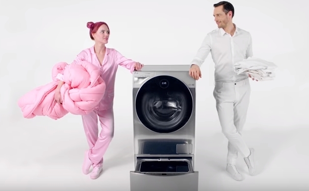 Белое, джинсовое, розовое, шерстяное одновременно в новой кампании LG