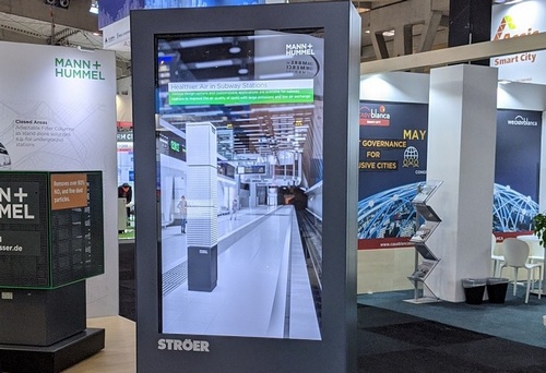 DOOH делает воздух в городе чище