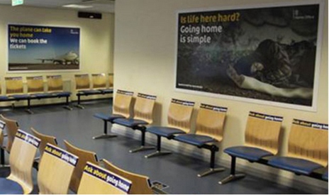 UK Home Office запустил бесчеловечную indoor-кампанию против мигрантов