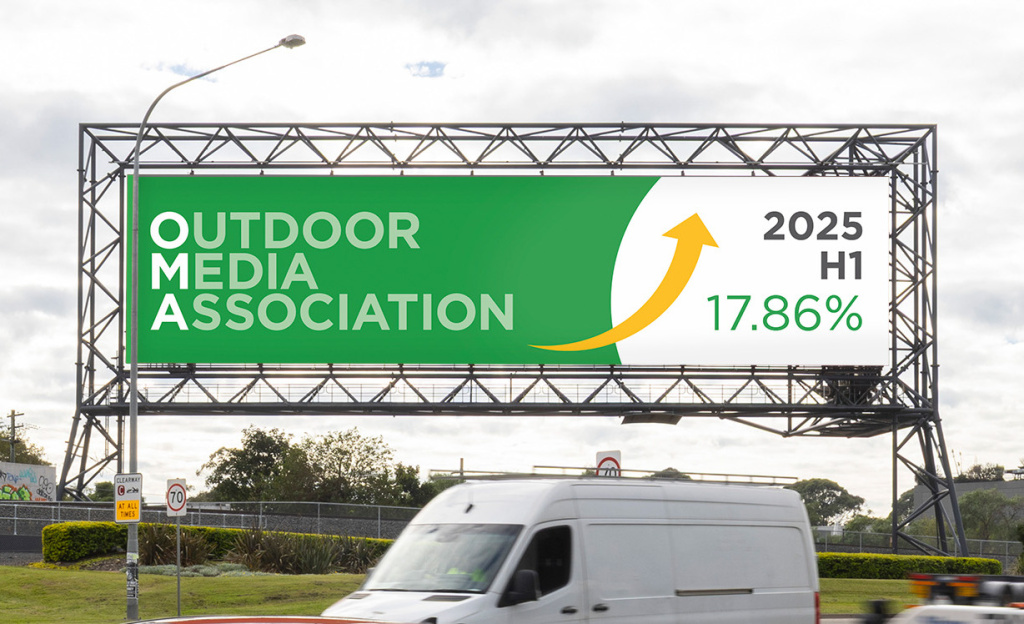 Объём рынка ooh-рекламы Австралии по итогам первого полугодия 2025 года составил $697,3  млн