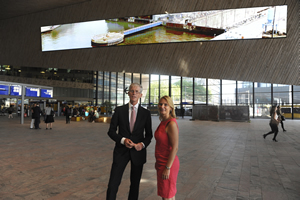 В Голландии установлен крупнейший в Европе цифровой indoor-носитель