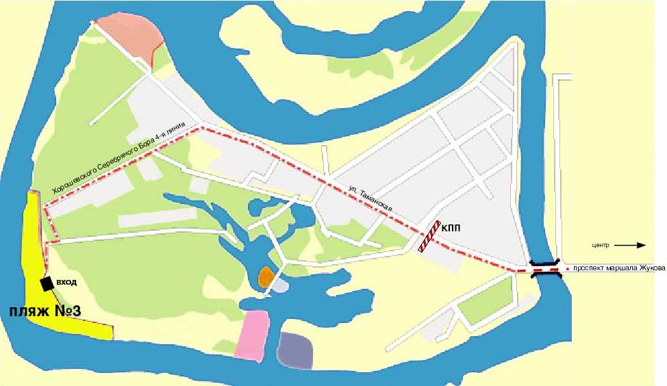 Парк у воды отражение схема проезда